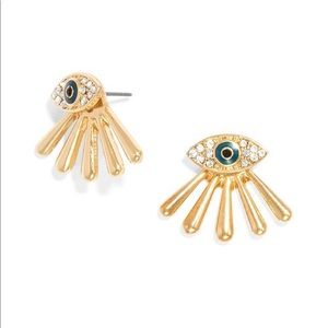 Baublebar evil eye earring jacket cuffs